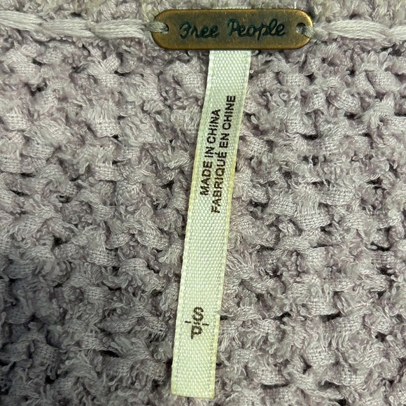 Free People Coco V-neck Sweater Light Purple - Picture 12 of 12